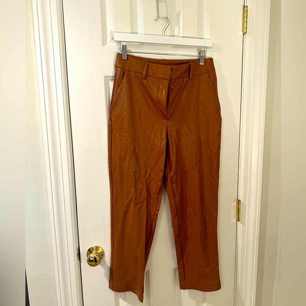 Brown pleather Commando pants - brand new with tags, never worn